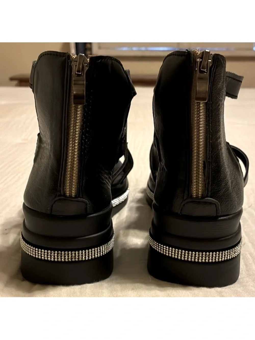 New Chloe Wedge Sandals in
Black size 8.5 Reserved @sandi_gonsalves - Picture 3 of 5